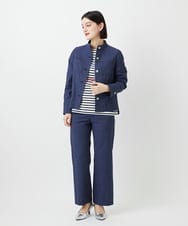 PHJGE52390 GEORGES RECH(小さいサイズ)(メゾン ドゥ サンク) シェルタリングドライオックスジャケット ライトグレー