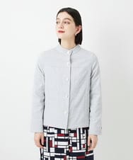 PHJGE52390 GEORGES RECH(小さいサイズ)(メゾン ドゥ サンク) シェルタリングドライオックスジャケット ライトグレー