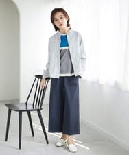 PHJGE52390 GEORGES RECH(小さいサイズ)(メゾン ドゥ サンク) シェルタリングドライオックスジャケット ライトグレー