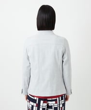 PHJGE52390 GEORGES RECH(小さいサイズ)(メゾン ドゥ サンク) シェルタリングドライオックスジャケット ライトグレー