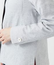 PHJGE52390 GEORGES RECH(小さいサイズ)(メゾン ドゥ サンク) シェルタリングドライオックスジャケット ライトグレー