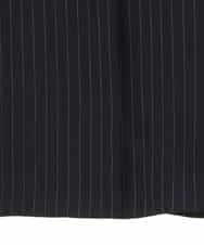 PHJGQ48390 GEORGES RECH(小さいサイズ)(メゾン ドゥ サンク) 【セットアップ対応】ピンストライプショートジャケット ネイビー