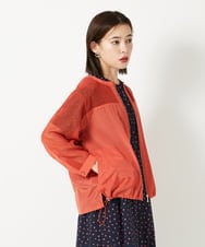 PHJHD44330 GEORGES RECH(小さいサイズ)(メゾン ドゥ サンク) メッシュコンビシアーブルゾン ベージュ