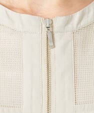 PHJHD44330 GEORGES RECH(小さいサイズ)(メゾン ドゥ サンク) メッシュコンビシアーブルゾン ベージュ