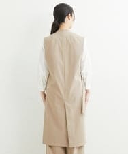 PHJHT01390 GEORGES RECH(小さいサイズ)(メゾン ドゥ サンク) [セットアップ対応]スマッシュリネンサイドスリットジレ ベージュ