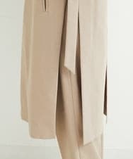 PHJHT01390 GEORGES RECH(小さいサイズ)(メゾン ドゥ サンク) [セットアップ対応]スマッシュリネンサイドスリットジレ ベージュ