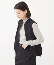 PHJJV01330 GEORGES RECH(小さいサイズ)(メゾン ドゥ サンク)  [セットアップ対応]シャンブレージップアップベスト ベージュ