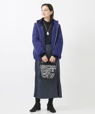 PHKAB13150 GEORGES RECH(小さいサイズ)(メゾン ドゥ サンク) カシミヤ混ボトルネックジャージーカットソー ライトグレー