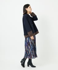 PHKAD01230 GEORGES RECH(小さいサイズ)(メゾン ドゥ サンク) ダンボールハイネックプルオーバー ネイビー