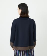 PHKAD01230 GEORGES RECH(小さいサイズ)(メゾン ドゥ サンク) ダンボールハイネックプルオーバー ネイビー
