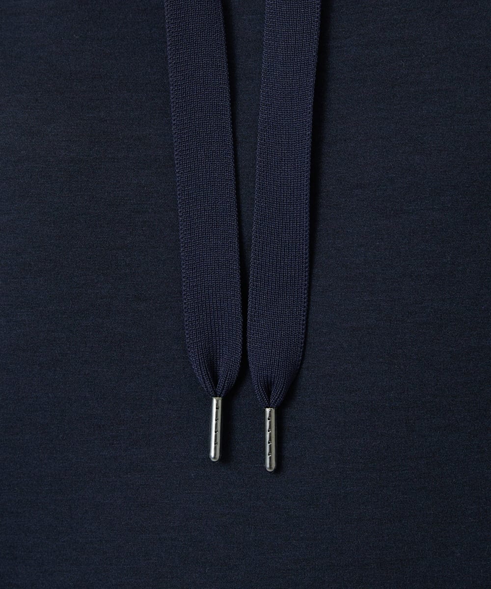 PHKAD01230 GEORGES RECH(小さいサイズ)(メゾン ドゥ サンク) ダンボールハイネックプルオーバー ネイビー