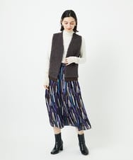 PHKAD12180 GEORGES RECH(小さいサイズ)(メゾン ドゥ サンク) カシミヤハイネックチュールカットソー グリーン