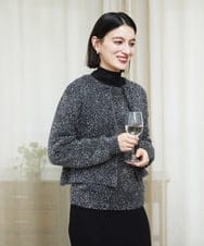 PHKAD12180 GEORGES RECH(小さいサイズ)(メゾン ドゥ サンク) カシミヤハイネックチュールカットソー グリーン