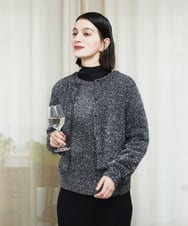 PHKAD12180 GEORGES RECH(小さいサイズ)(メゾン ドゥ サンク) カシミヤハイネックチュールカットソー グリーン