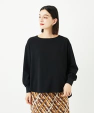 PHKAD17180 GEORGES RECH(小さいサイズ)(メゾン ドゥ サンク) ストレッチブラウソー ブラック
