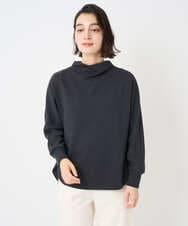 PHKAD30290 GEORGES RECH(小さいサイズ)(メゾン ドゥ サンク) [セットアップ対応]ボトルネックドルマンスリーブジャージーカットソー ダークグレー