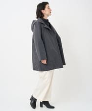 PHKAD30290 GEORGES RECH(小さいサイズ)(メゾン ドゥ サンク) [セットアップ対応]ボトルネックドルマンスリーブジャージーカットソー ダークグレー