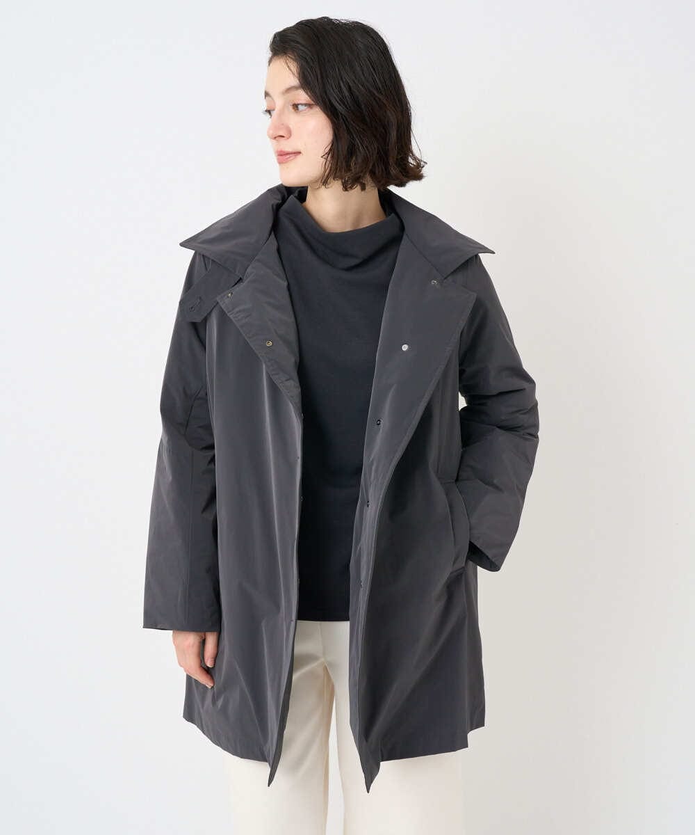 PHKAD30290 GEORGES RECH(小さいサイズ)(メゾン ドゥ サンク) [セットアップ対応]ボトルネックドルマンスリーブジャージーカットソー ダークグレー