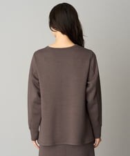PHKAG11240 GEORGES RECH(小さいサイズ)(メゾン ドゥ サンク)  [セットアップ対応]ストレッチダンボールロゴプルオーバー ブラウン