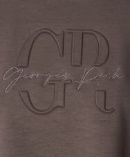 PHKAG11240 GEORGES RECH(小さいサイズ)(メゾン ドゥ サンク)  [セットアップ対応]ストレッチダンボールロゴプルオーバー ブラウン