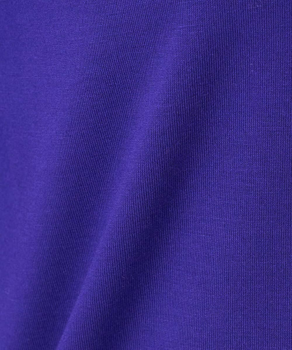 PHKAG26180 GEORGES RECH(小さいサイズ)(メゾン ドゥ サンク) ベアテンハイネックカットソー パープル