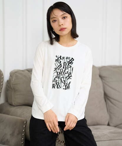 PHKAG27210 GEORGES RECH(小さいサイズ) ベアテン3D刺繍ロゴカットソー