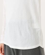 PHKAI07160 GEORGES RECH(小さいサイズ)(メゾン ドゥ サンク) シアーハイネックカットソー ブラック