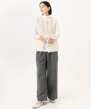 PHKAI07160 GEORGES RECH(小さいサイズ)(メゾン ドゥ サンク) シアーハイネックカットソー ブラック
