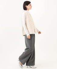 PHKAI07160 GEORGES RECH(小さいサイズ)(メゾン ドゥ サンク) シアーハイネックカットソー ブラック
