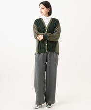 PHKAI07160 GEORGES RECH(小さいサイズ)(メゾン ドゥ サンク) シアーハイネックカットソー ブラック