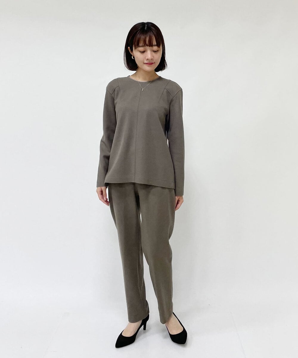 PHKAT01260 GEORGES RECH(小さいサイズ)(メゾン ドゥ サンク) メリノウールジャージトップス ブラウン