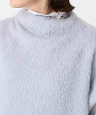 PHKCD60180 GEORGES RECH(小さいサイズ)(メゾン ドゥ サンク)  [日本製]ボトルネックフレンチスリーブテディベスト ライトブルー