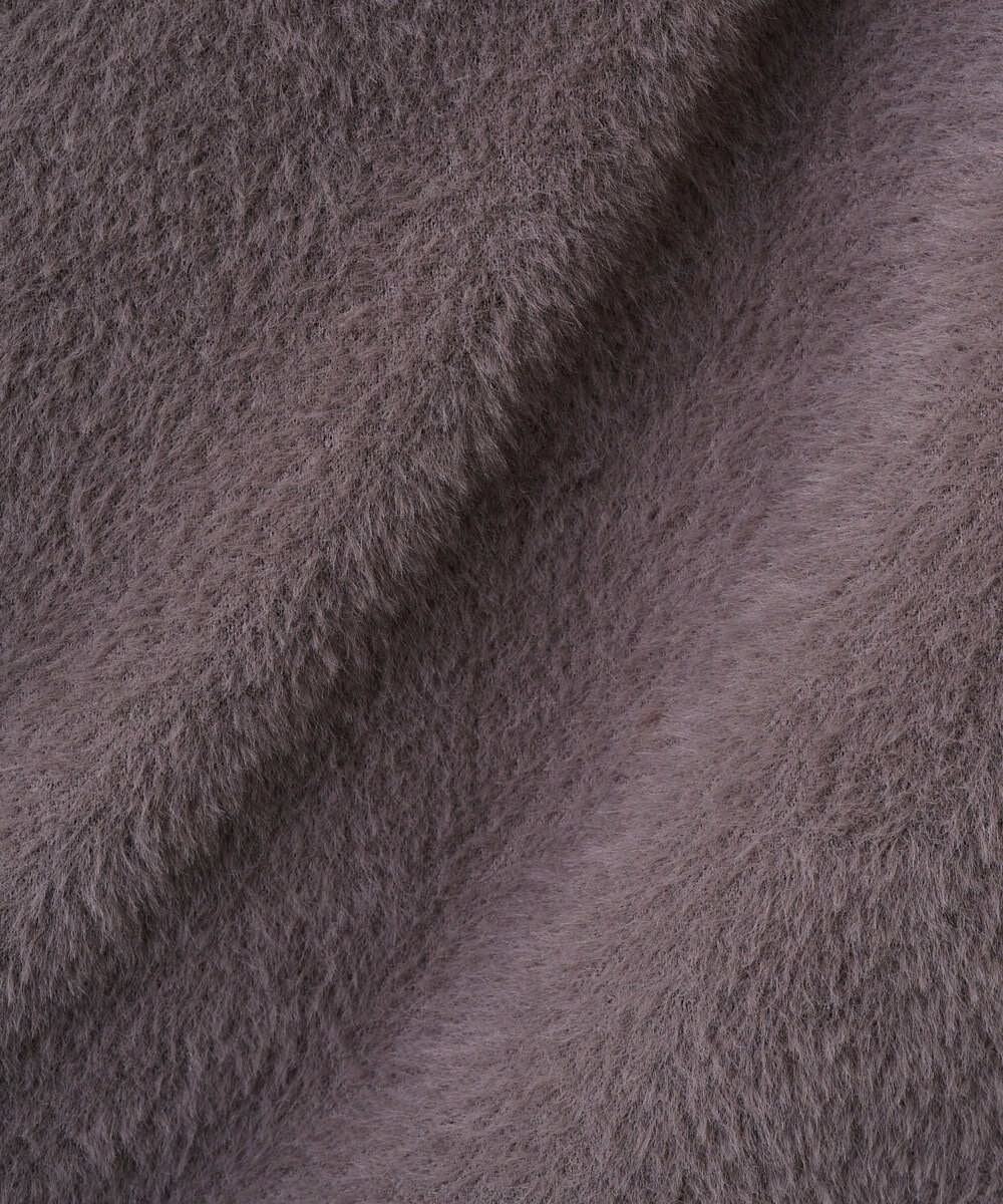 PHKCD60180 GEORGES RECH(小さいサイズ)(メゾン ドゥ サンク)  [日本製]ボトルネックフレンチスリーブテディベスト ベージュ