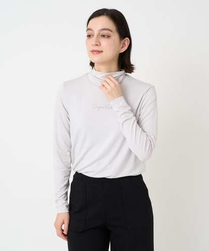 PHKCD63130  ベアテンジャージーハイネックロゴカットソー