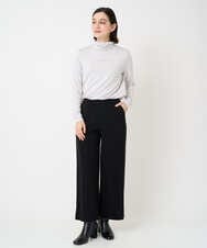 PHKCD63130 GEORGES RECH(小さいサイズ)(メゾン ドゥ サンク) ベアテンジャージーハイネックロゴカットソー ライトグレー