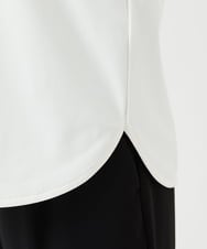 PHKEE24230 GEORGES RECH(小さいサイズ)(メゾン ドゥ サンク) 袖プリーツジャージプルオーバー ホワイト