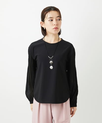 PHKEE24230 GEORGES RECH(小さいサイズ) プリーツスリーブジャージープルオーバー