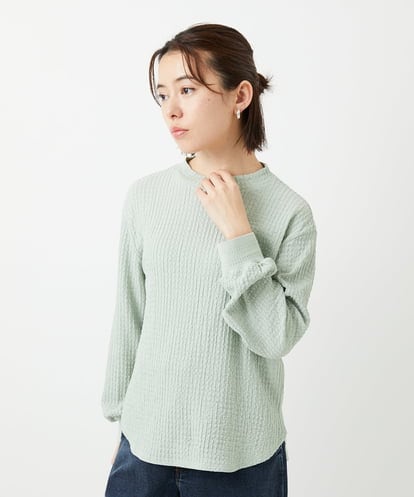 PHKEE27180 GEORGES RECH(小さいサイズ) ジャガードジャージプルオーバー