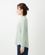 PHKEE27180 GEORGES RECH(小さいサイズ)(メゾン ドゥ サンク) ジャガードジャージプルオーバー グリーン