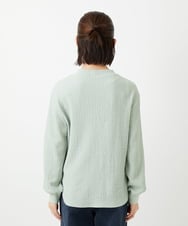 PHKEE27180 GEORGES RECH(小さいサイズ)(メゾン ドゥ サンク) ジャガードジャージプルオーバー グリーン