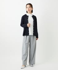 PHKEE27180 GEORGES RECH(小さいサイズ)(メゾン ドゥ サンク) ジャカードボトルネックジャージープルオーバー グリーン