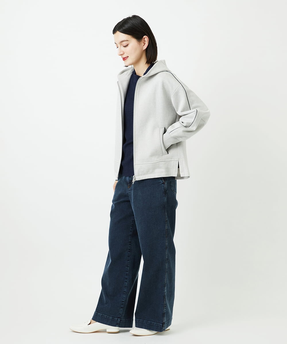 PHKEE27180 GEORGES RECH(小さいサイズ)(メゾン ドゥ サンク) ジャガードジャージプルオーバー グリーン