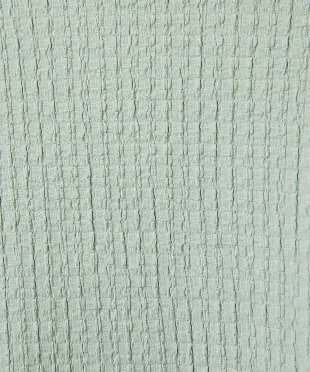 PHKEE27180 GEORGES RECH(小さいサイズ)(メゾン ドゥ サンク) ジャカードボトルネックジャージープルオーバー グリーン