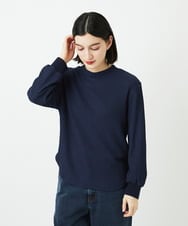 PHKEE27180 GEORGES RECH(小さいサイズ)(メゾン ドゥ サンク) ジャガードジャージプルオーバー ネイビー