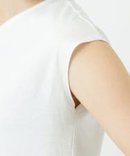 PHKEE46110 GEORGES RECH(小さいサイズ)(メゾン ドゥ サンク) ロゴ入りフレンチタンクトップ ホワイト