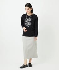 PHKEF14150 GEORGES RECH(小さいサイズ)(メゾン ドゥ サンク) ベアテンロゴ刺繍カットソー ホワイト