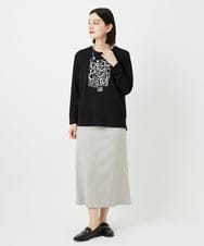 PHKEF14150 GEORGES RECH(小さいサイズ)(メゾン ドゥ サンク) ベア天竺ロゴプルオーバー ホワイト