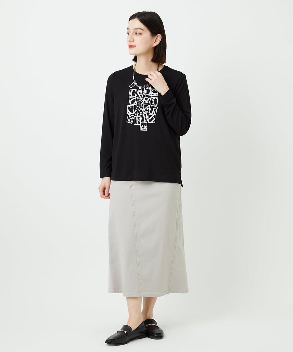 PHKEF14150 GEORGES RECH(小さいサイズ)(メゾン ドゥ サンク) ベア天竺ロゴプルオーバー ホワイト