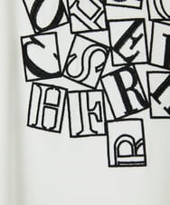 PHKEF14150 GEORGES RECH(小さいサイズ)(メゾン ドゥ サンク) ベアテンロゴ刺繍カットソー ホワイト