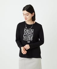 PHKEF14150 GEORGES RECH(小さいサイズ)(メゾン ドゥ サンク) ベア天竺ロゴプルオーバー ホワイト